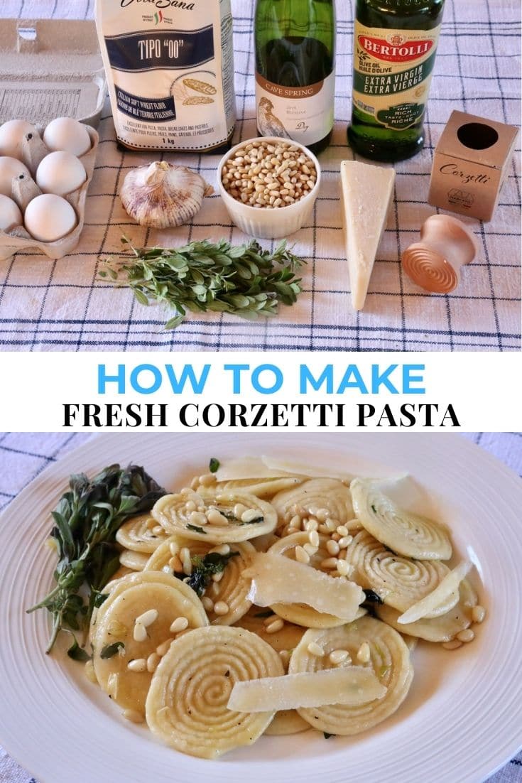 How To Make Homemade Corzetti Pasta Recipe - dobbernationLOVES