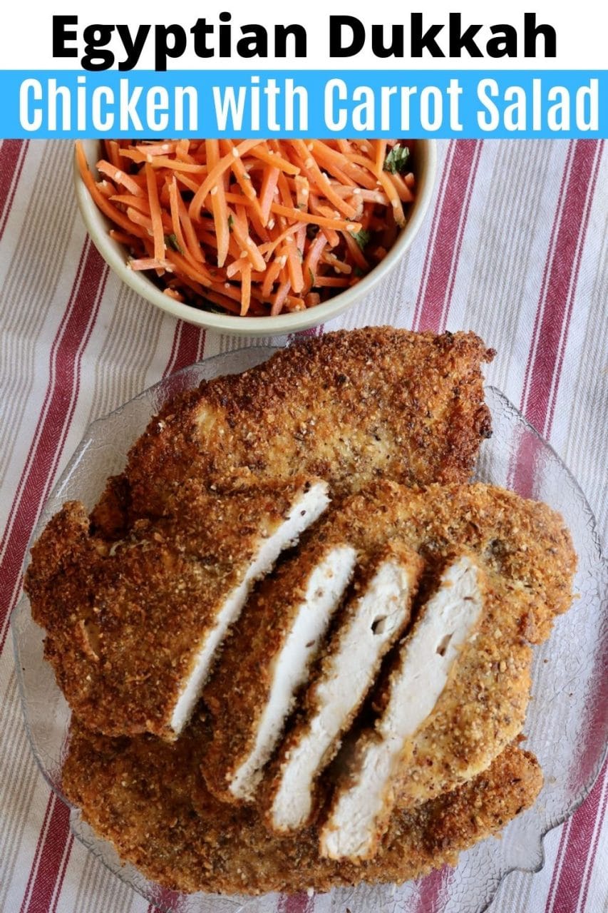 Save our Breaded Dukkah Chicken recipe to Pinterest!