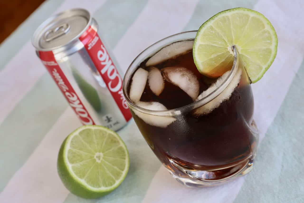 Easy Gin and Coke Cocktail Drink Recipe
