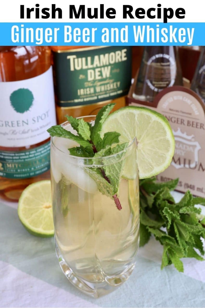 Save our Irish Mule cocktail recipe to Pinterest!