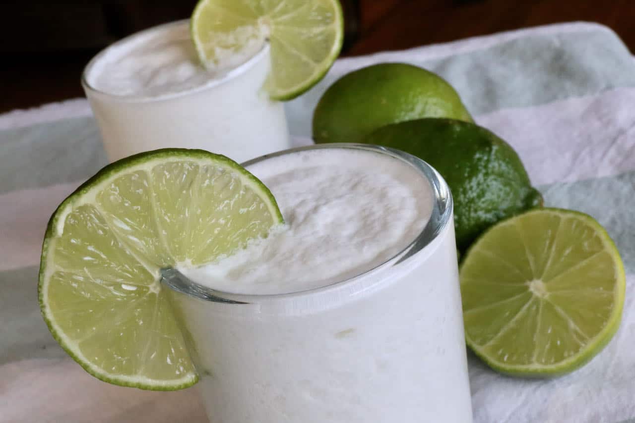 Limonada de Coco Colombian Lime and Coconut Drink Recipe
