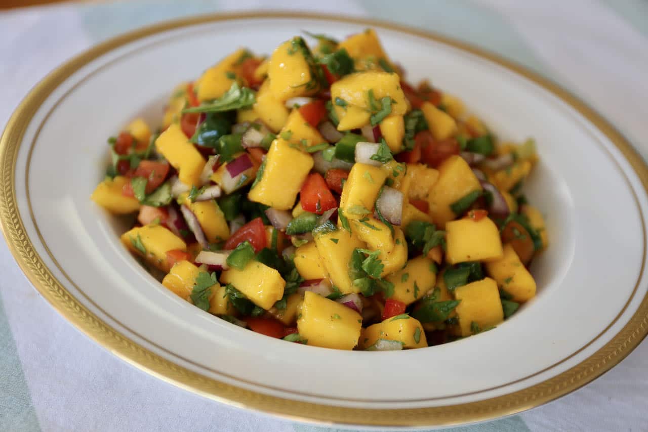 Now you're an expert on how to make the best Mango Pico de Gallo recipe!