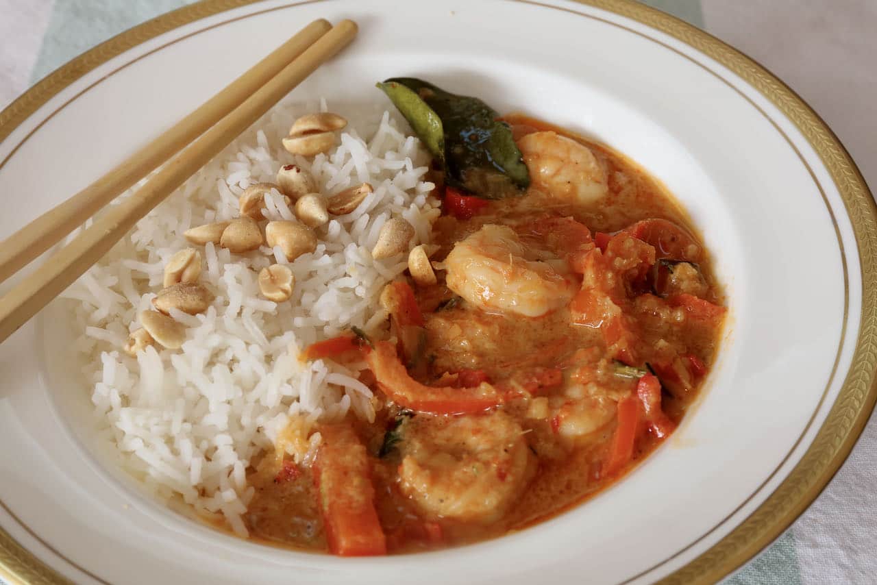Now you're an expert on how to make the best traditional Prawn Panang Curry recipe!