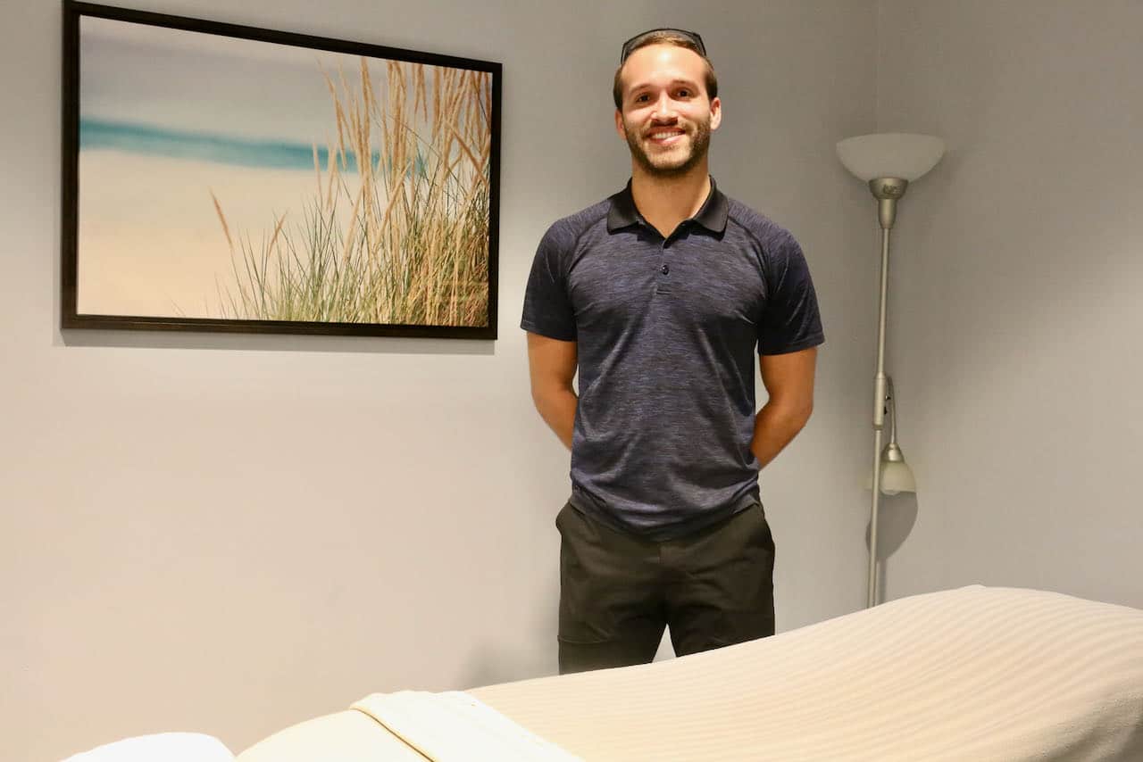 James White is an Oakville massage therapist at Sheddon Physiotherapy and Sports Clinic.