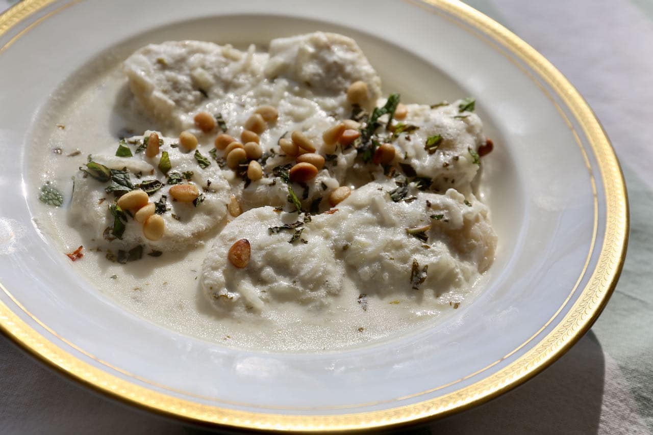 Shish Barak are Lebanese Lamb Dumplings which are often served in a yogurt mint soup.