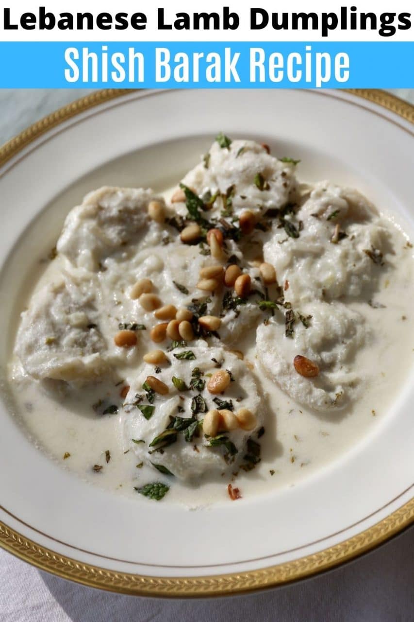 Save our Shish Barak Lamb Dumplings recipe to Pinterest!
