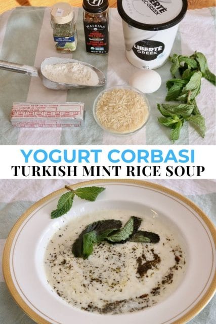 Turkish Mint Yogurt Corbasi Soup Recipe - dobbernationLOVES