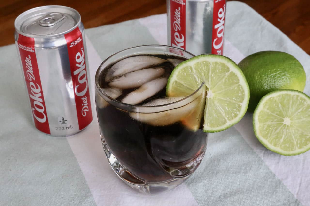 Easy Whiskey and Coke Cocktail Drink Recipe