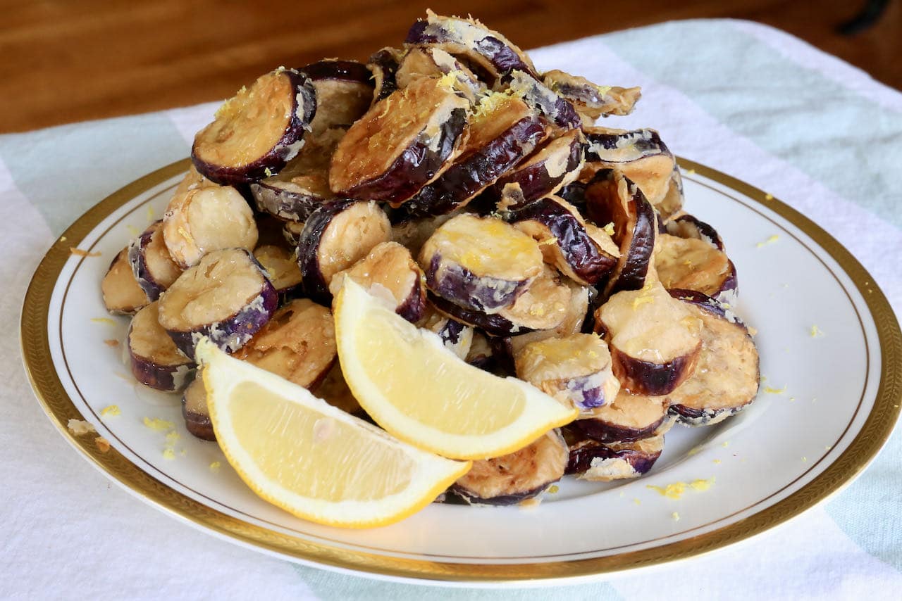 Berenjenas con Miel Spanish Fried Eggplant Recipe