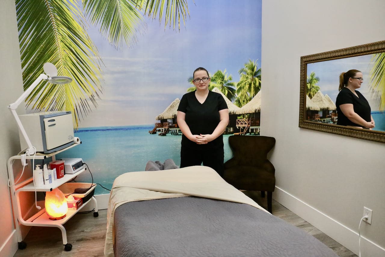 Brianne Crawford is a registered massage therapist at Epiphany Spa in Oakville. 