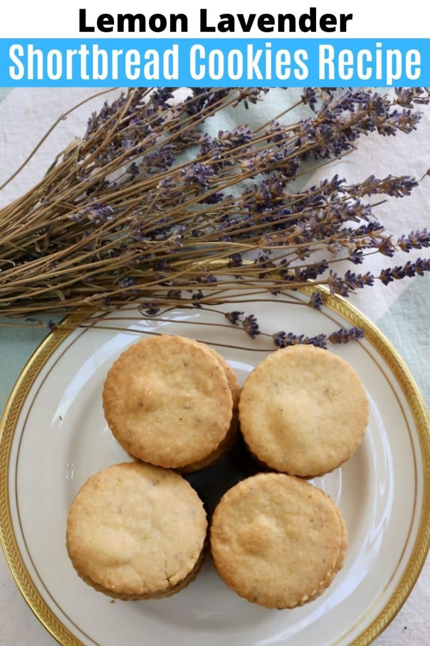 Lemon Lavender Shortbread Cookies Recipe - dobbernationLOVES