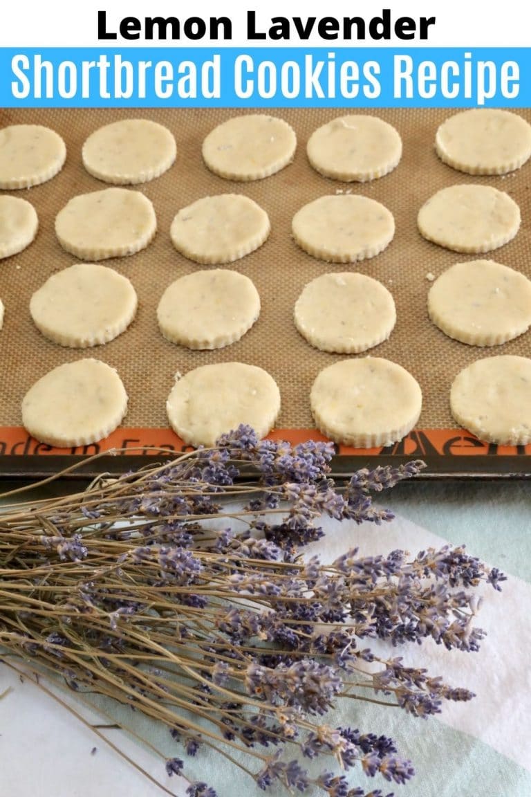 Lemon Lavender Shortbread Cookies Recipe - dobbernationLOVES