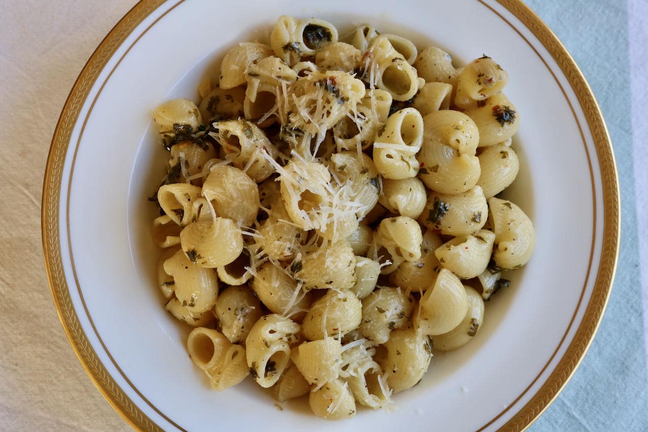 Now you're an expert on how to make the best vegetarian Lumache Pasta recipe!