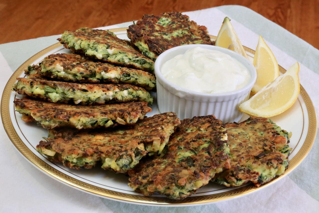 Now you're an expert on how to make the best Mucver Tarif Turkish Zucchini Fritters recipe!