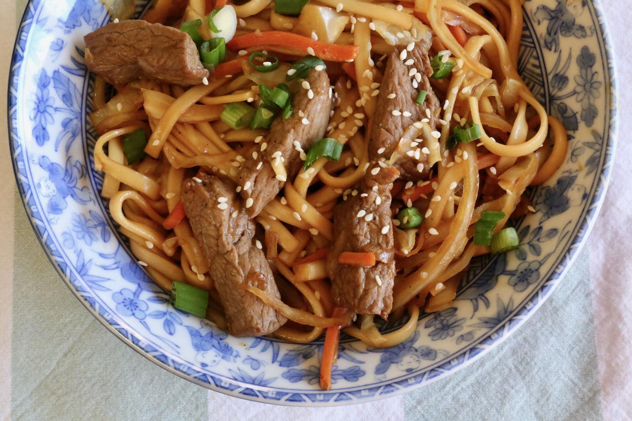 Now you're an expert on how to make the best homemade Beef Yaki Udon Stir Fry recipe! 