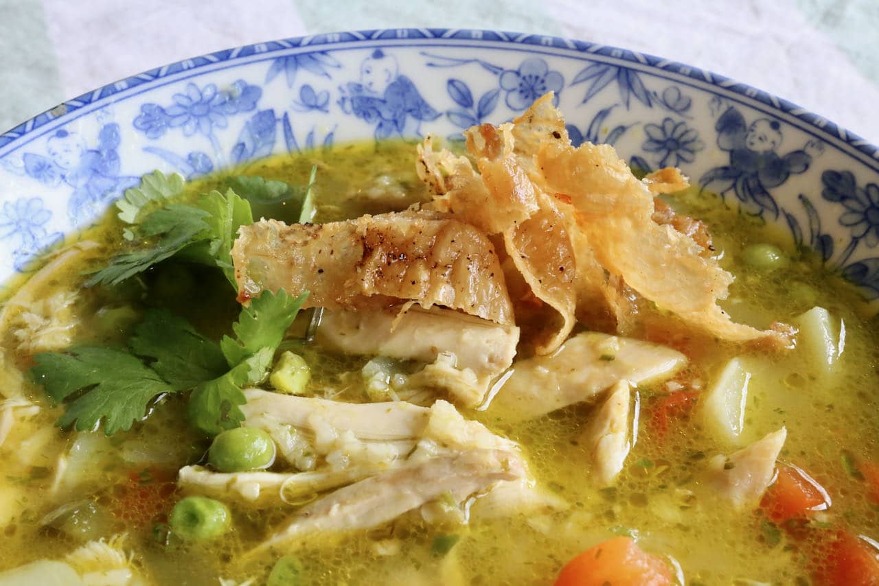 Aguadito de Pollo Peruvian Chicken Soup