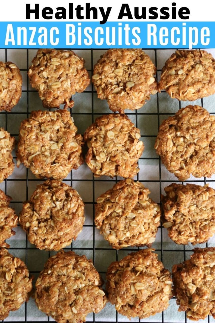 Save our Healthy Anzac Biscuits recipe to Pinterest!