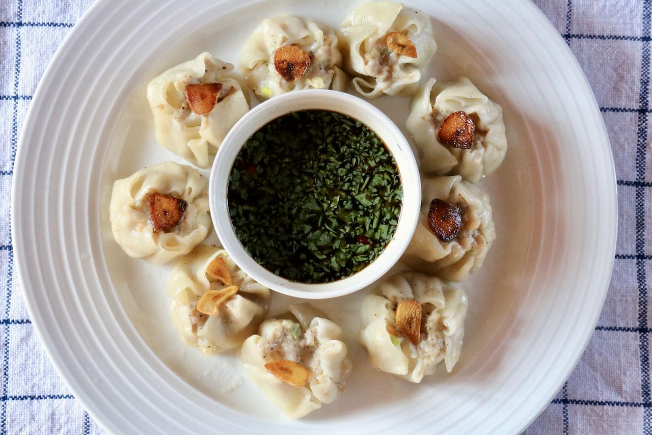 Now you're an expert on how to make the best Kanom Jeeb Thai Steamed Dumplings recipe!