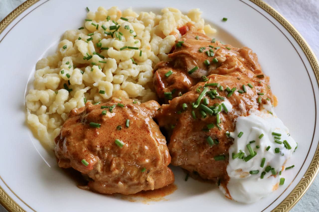 Now you're an expert on how to make the best Paprikas Csirke Hungarian Paprikash recipe!