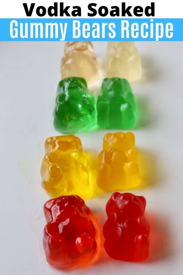 Homemade Vodka Alcohol Gummy Bears Recipe | dobbernationLOVES