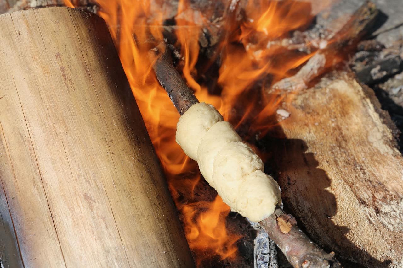 Kids love our easy Campfire Bread recipe.