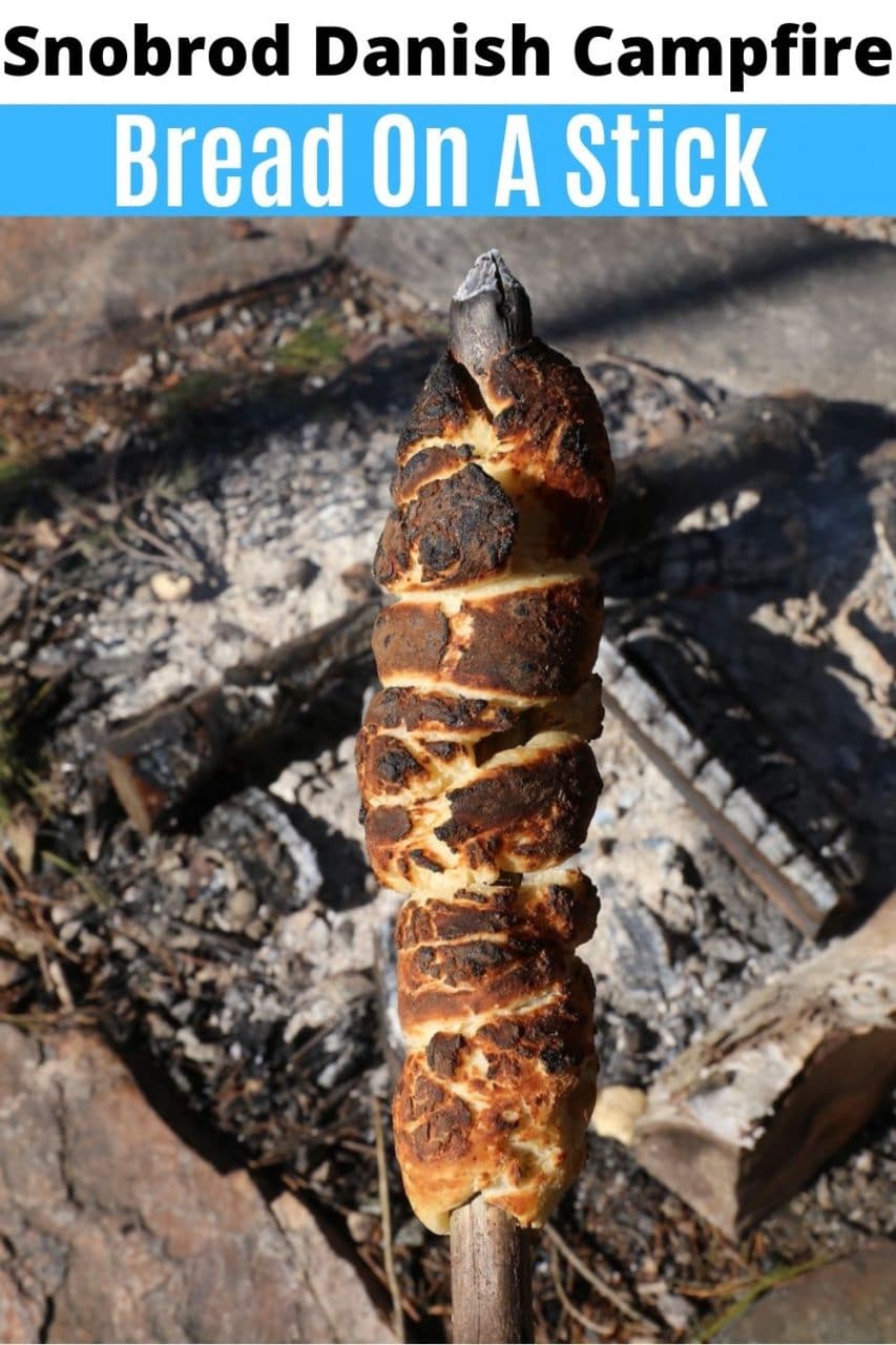 Save our Danish Snobrod Campfire Bread on a Stick recipe to Pinterest!