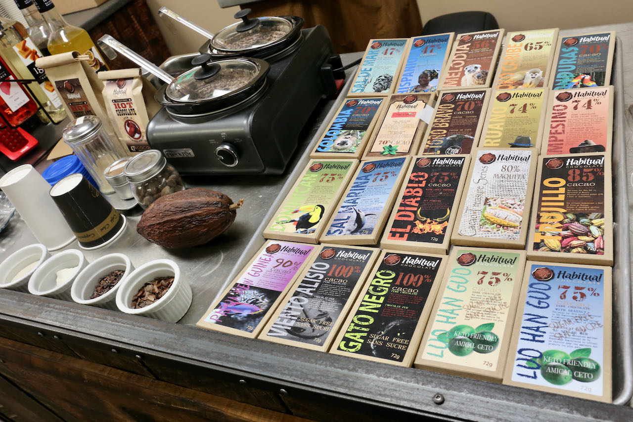 Oxford County Cheese Trail: Habitual Chocolate offers dairy lovers hot chocolate in winter and ice cream in summer.