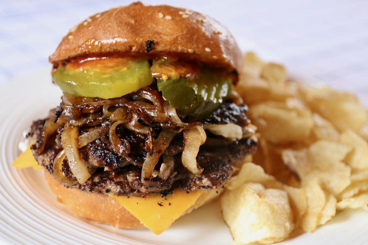 Now you're an expert on how to make the best Oklahoma Onion Burger recipe!