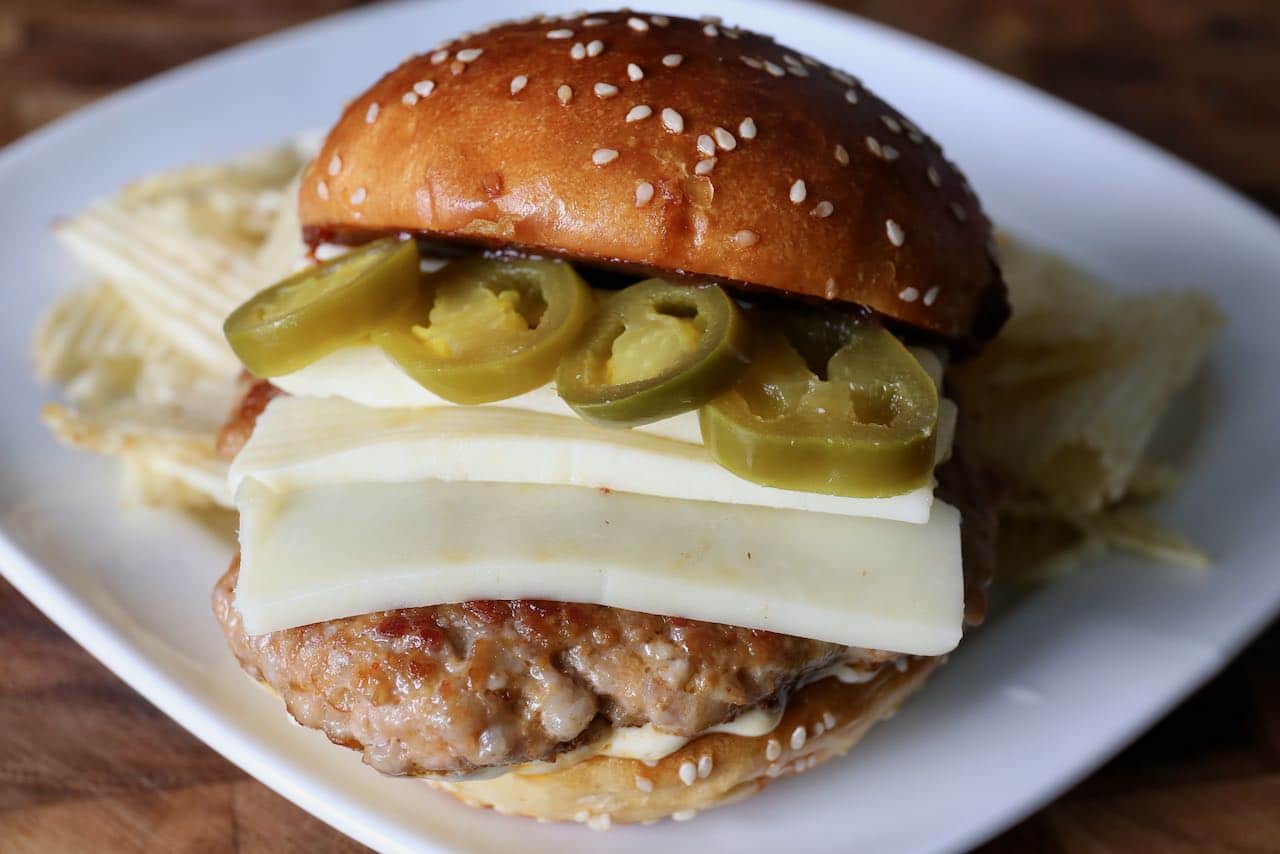 Now you're an expert on how to make the the best homemade Spicy Italian Sausage Burgers recipe!