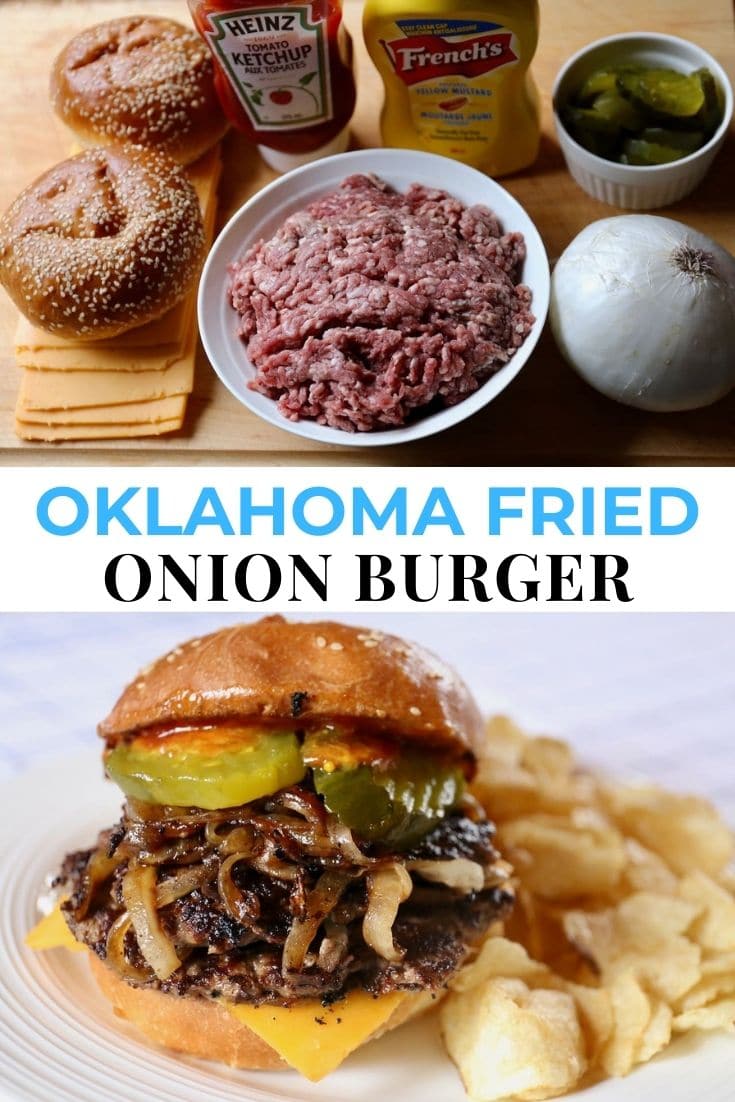 Oklahoma Fried Onion Burger Recipe - dobbernationLOVES