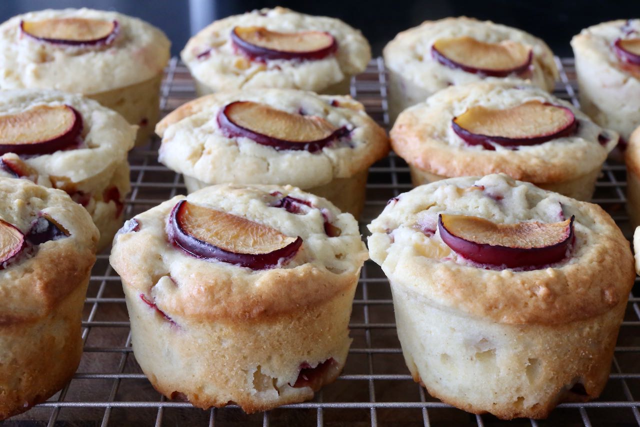 Now you're an expert on how to make the best easy homemade Plum Muffins recipe!