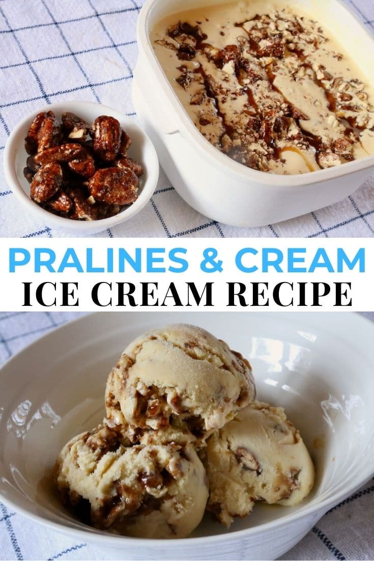 Homemade Pralines and Cream Ice Cream Recipe - dobbernationLOVES
