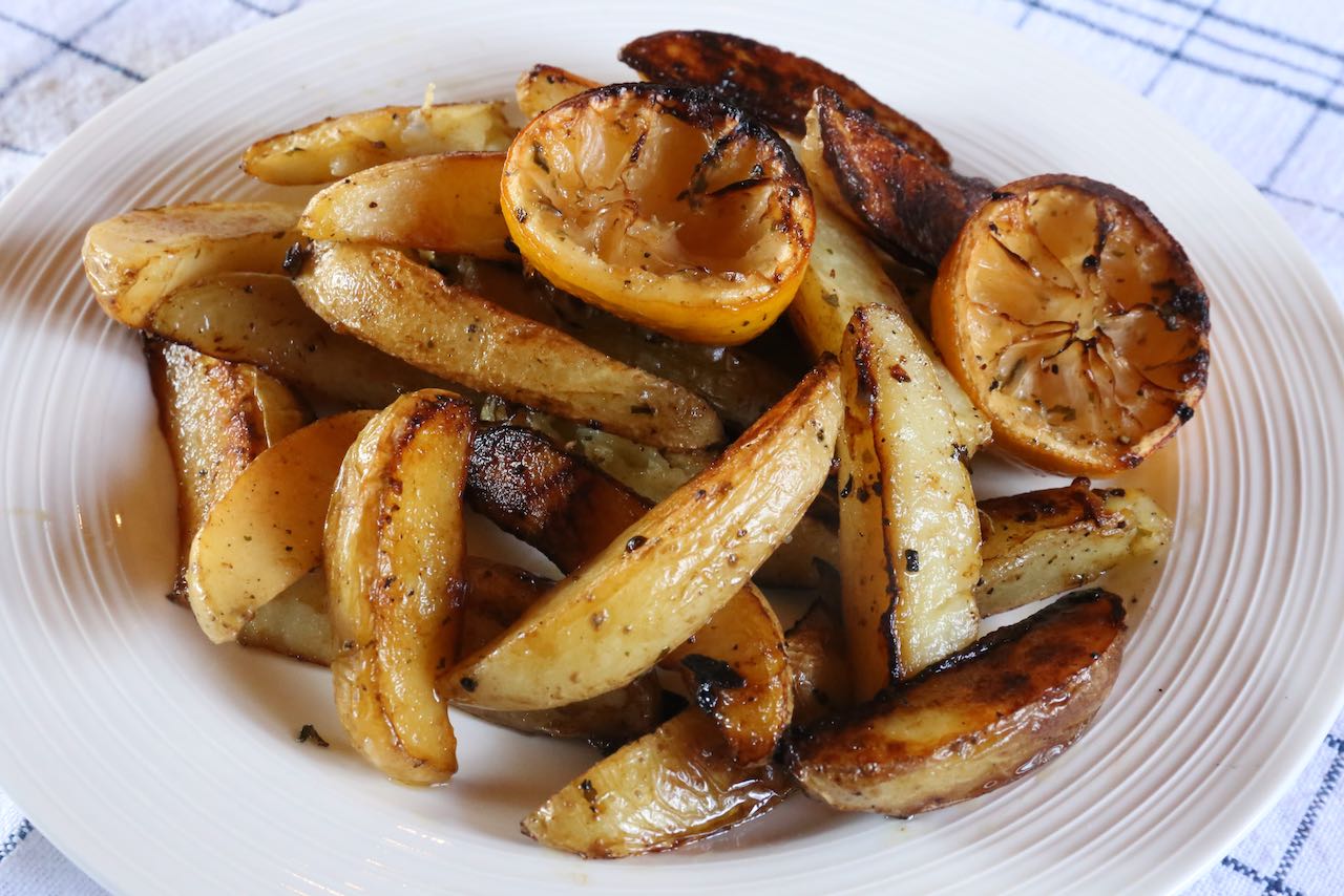 Now you're an expert on how to make the best crispy lemon baked "Cypriot" Cyprus Potatoes recipe!