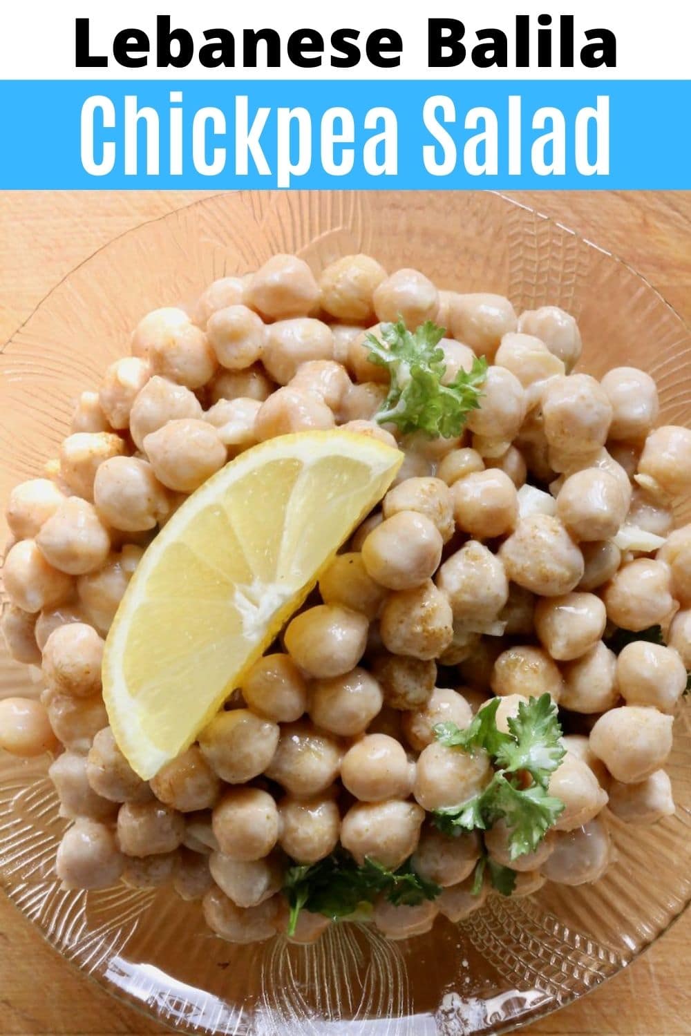 Balila Healthy Vegan Lebanese Chickpea Salad Recipe - dobbernationLOVES