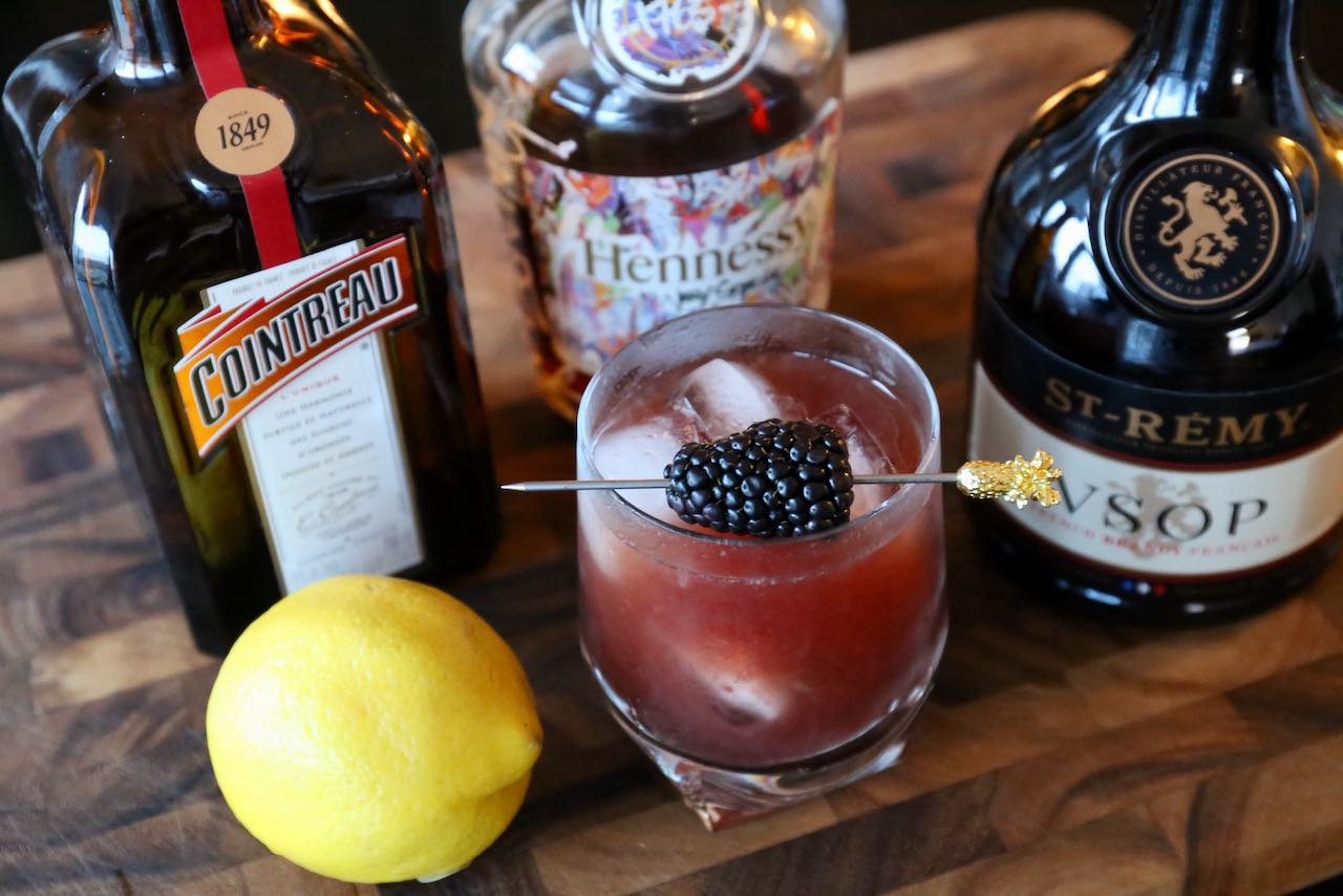We love serving this Blackberry Brandy Drink at summer garden parties and Christmas holiday cocktail parties. 