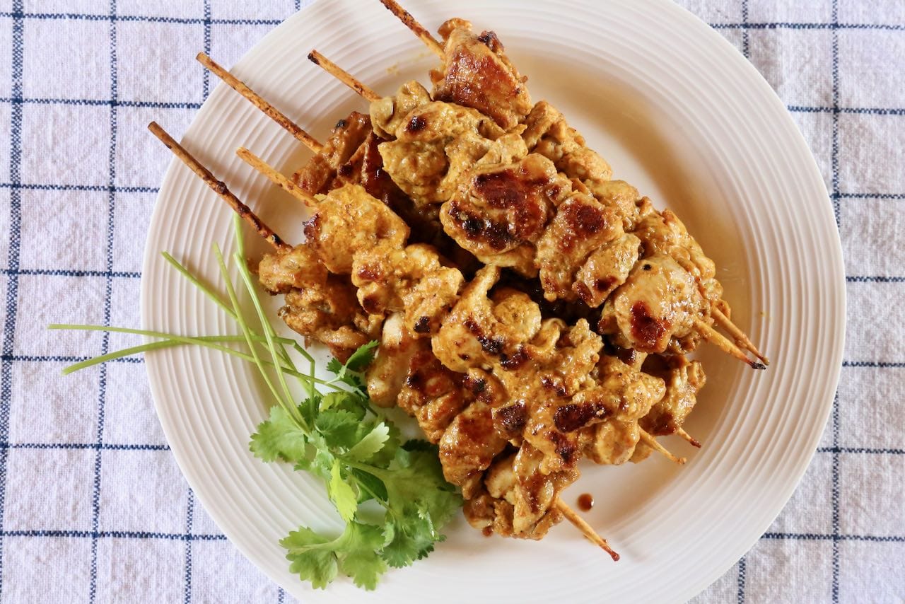 Easy Indian Chicken Boti Kabab Recipe