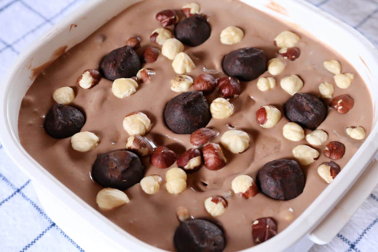 Gianduja Hazelnut Chocolate Truffle Ice Cream Recipe