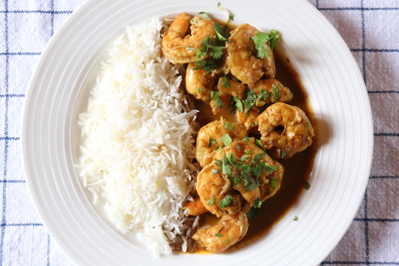 Now you're an expert on how to make authentic Prawn Goan Curry.