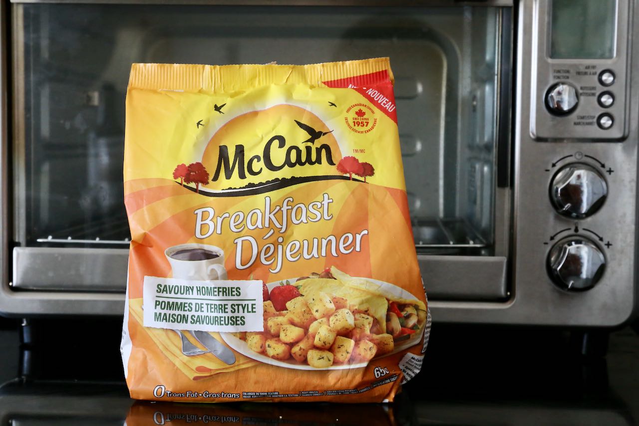 It's easy to cook McCain Home Fries in an air fryer from frozen.