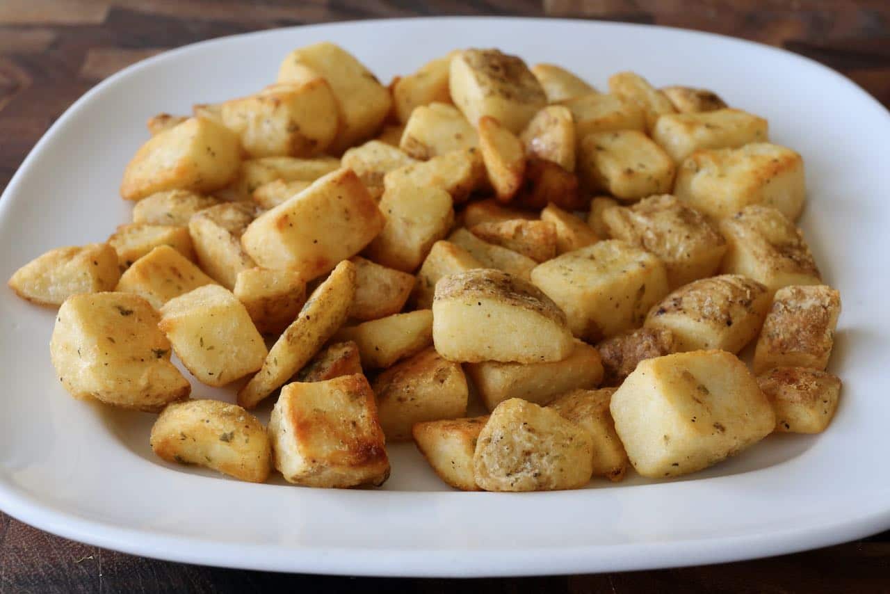 McCain Home Fries are finished cooking in an air fryer once they are browned and crispy on the outside.