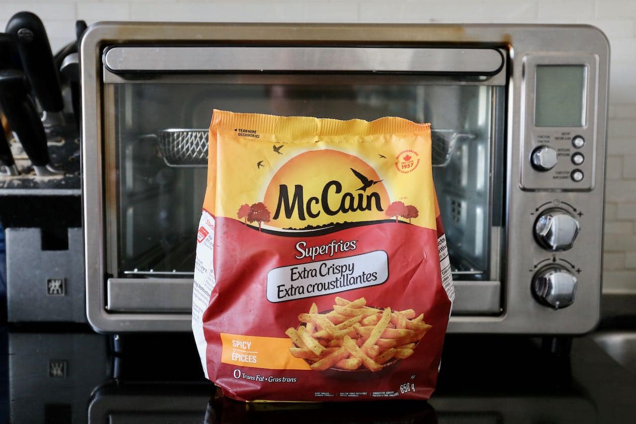 Cooking McCain frozen chips in an air fryer is easy!