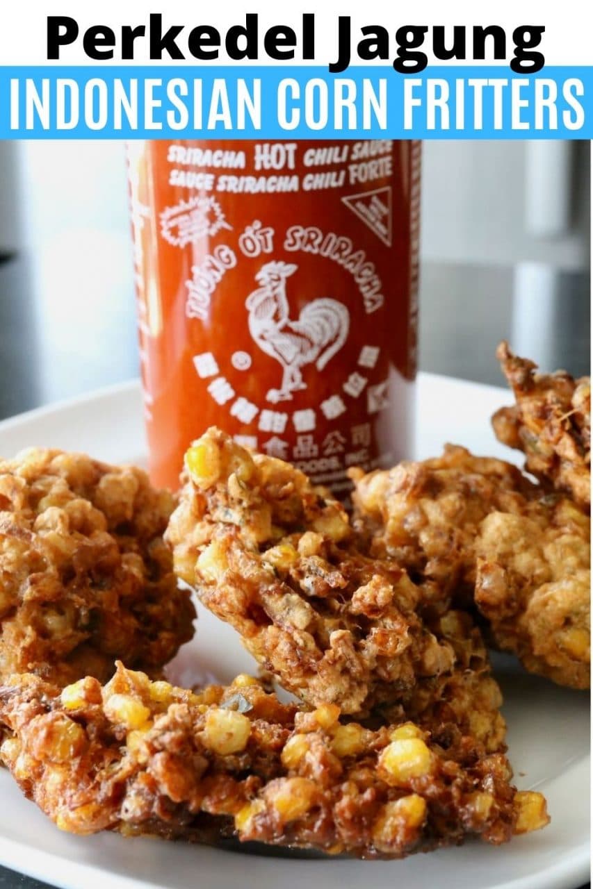 Save our Perkedel Jagung Indonesian Corn Fritters recipe to Pinterest!
