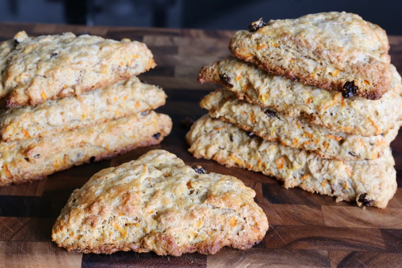 Cool Carrot Scones before icing.