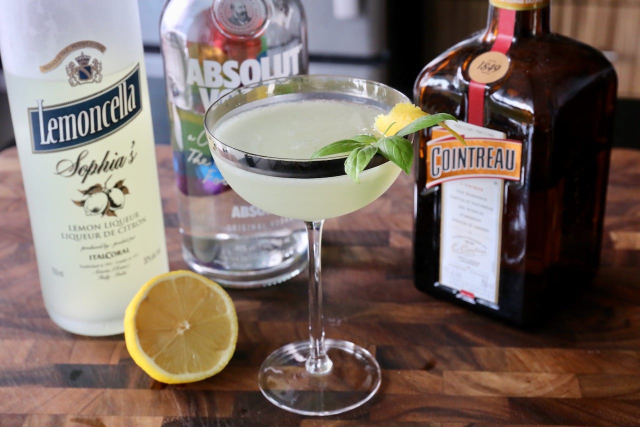 Lemon Drop Martini Craft Cocktail