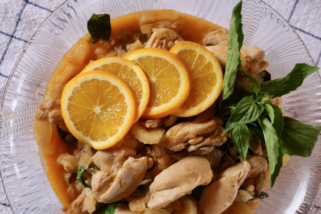 Traditional Provencal Chicken Photo Image.