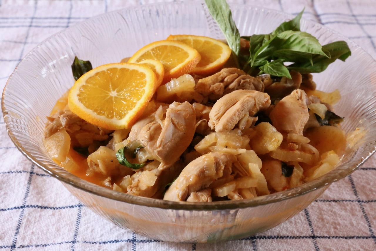 Provencal Chicken is our favourite main course entree from the South of France.