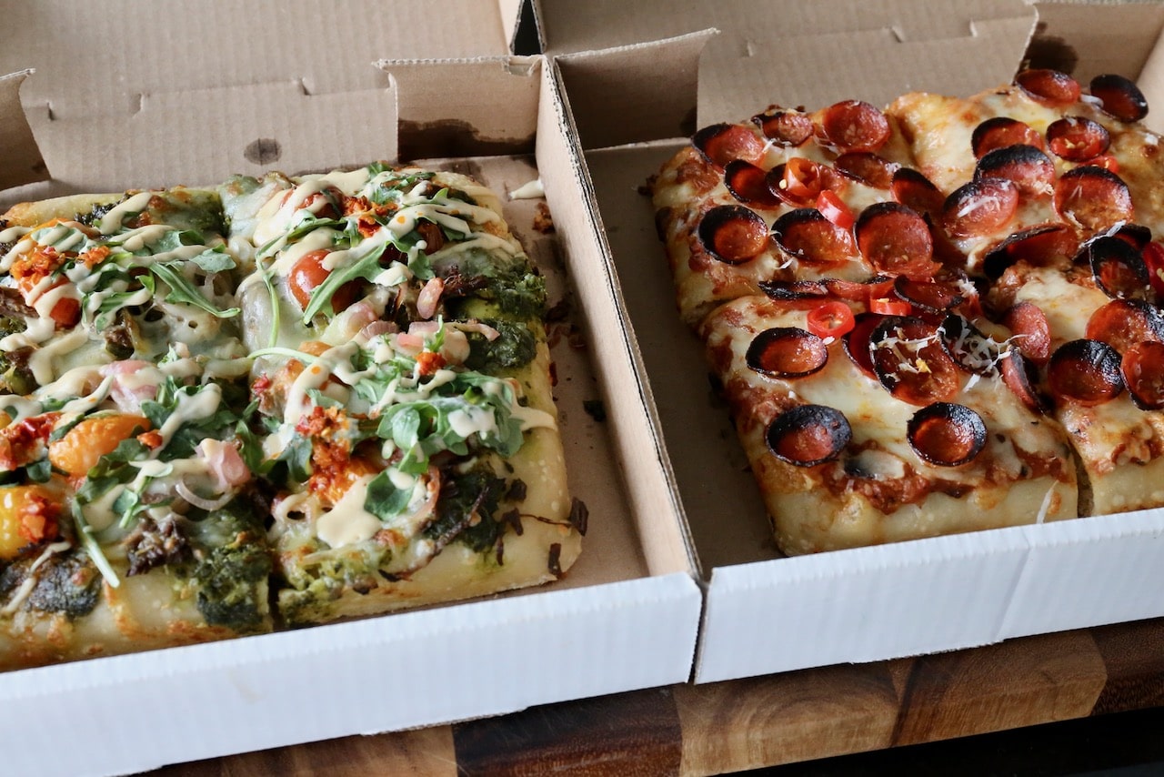 Toronto's Levant Pizza serves Middle Eastern-inspired Sicilian pies. 