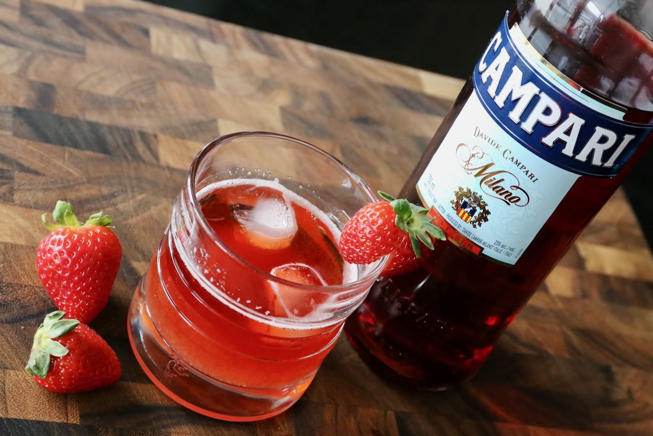 Now you're an expert on how to make the best Strawberry Negroni cocktail!