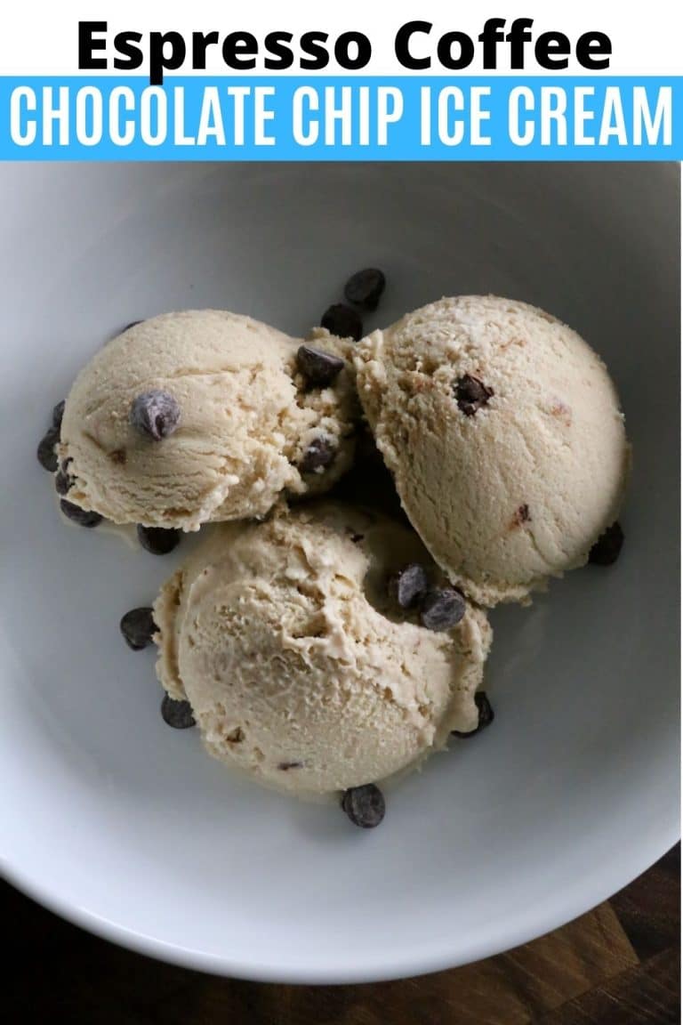 Espresso Coffee Java Chip Ice Cream Recipe - dobbernationLOVES