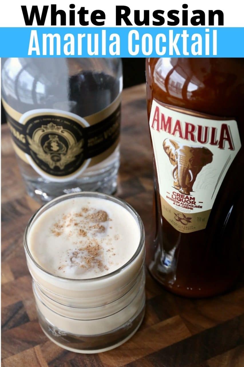 White Russian Amarula Cocktail Drink Recipe - dobbernationLOVES